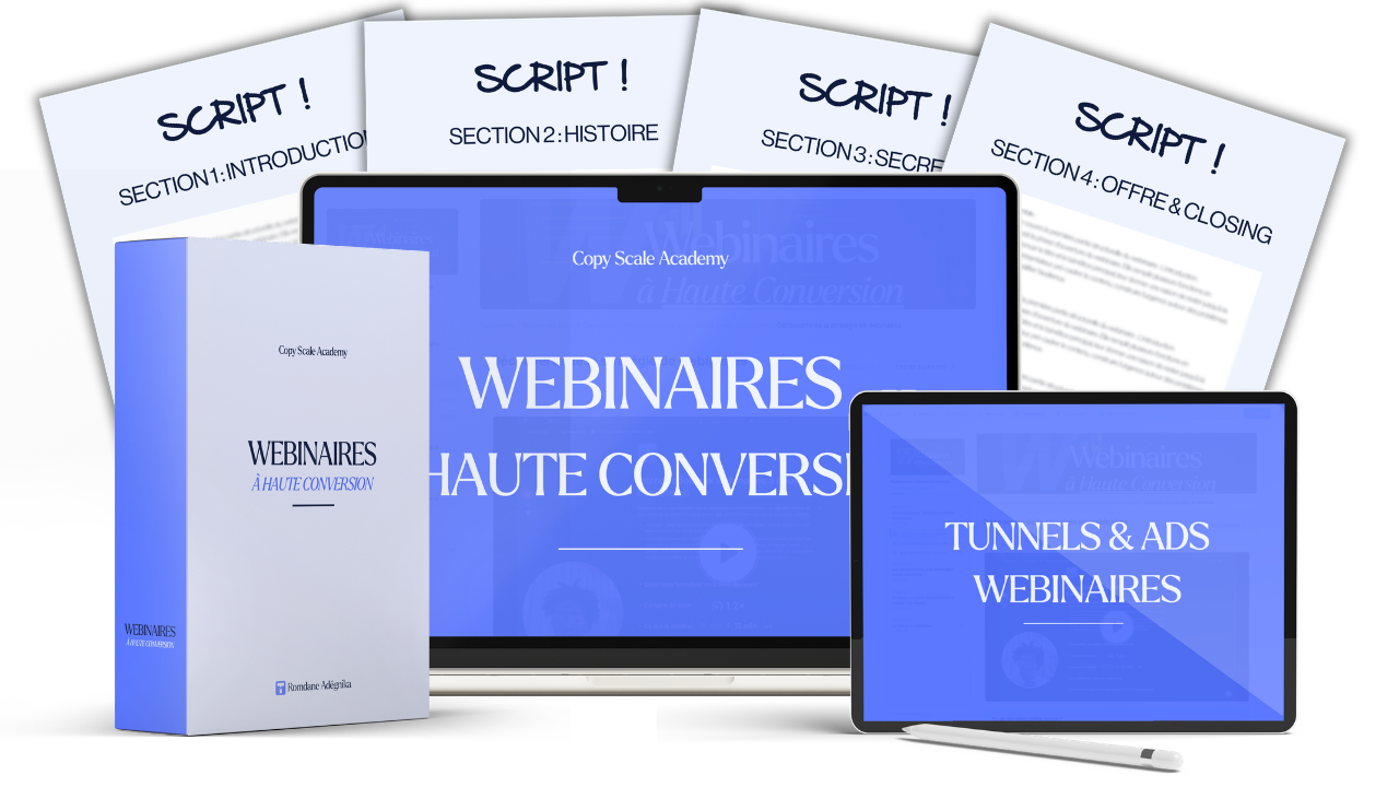 Webinaires à Haute Conversion